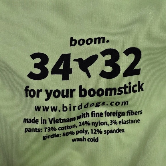 Bird Dogs Pants Mens 34x32 (Fits 32x31) Blue Chino Lined Slim Comfort Officewear - Picture 5 of 11